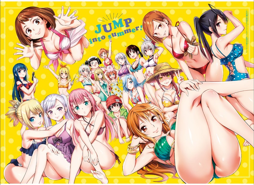 makima, nami, uraraka ochaco, kugisaki nobara, noelle silva, and 16 more (one piece and 21 more) drawn by yabuki_kentarou