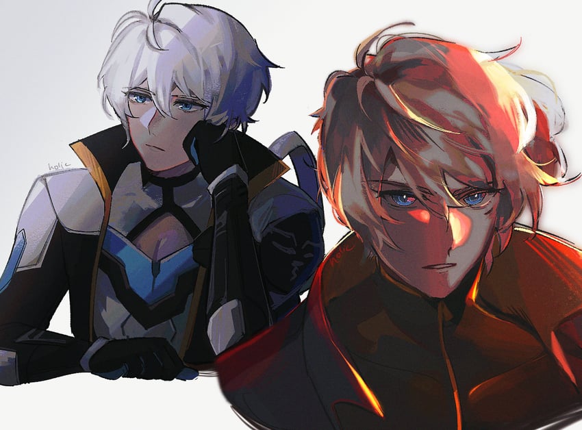kevin kaslana (honkai and 1 more) drawn by birdsofpasssage