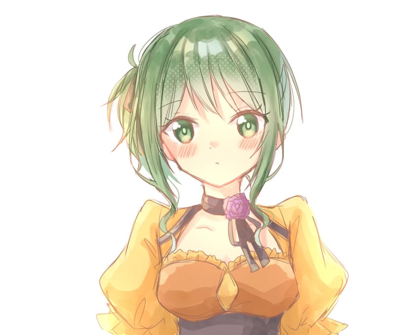 gumi and gumina glassred (vocaloid and 2 more) drawn by aquamarinu