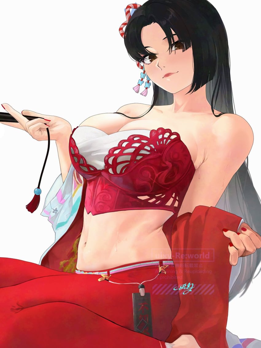 shiranui mai (street fighter and 1 more) drawn by uixy