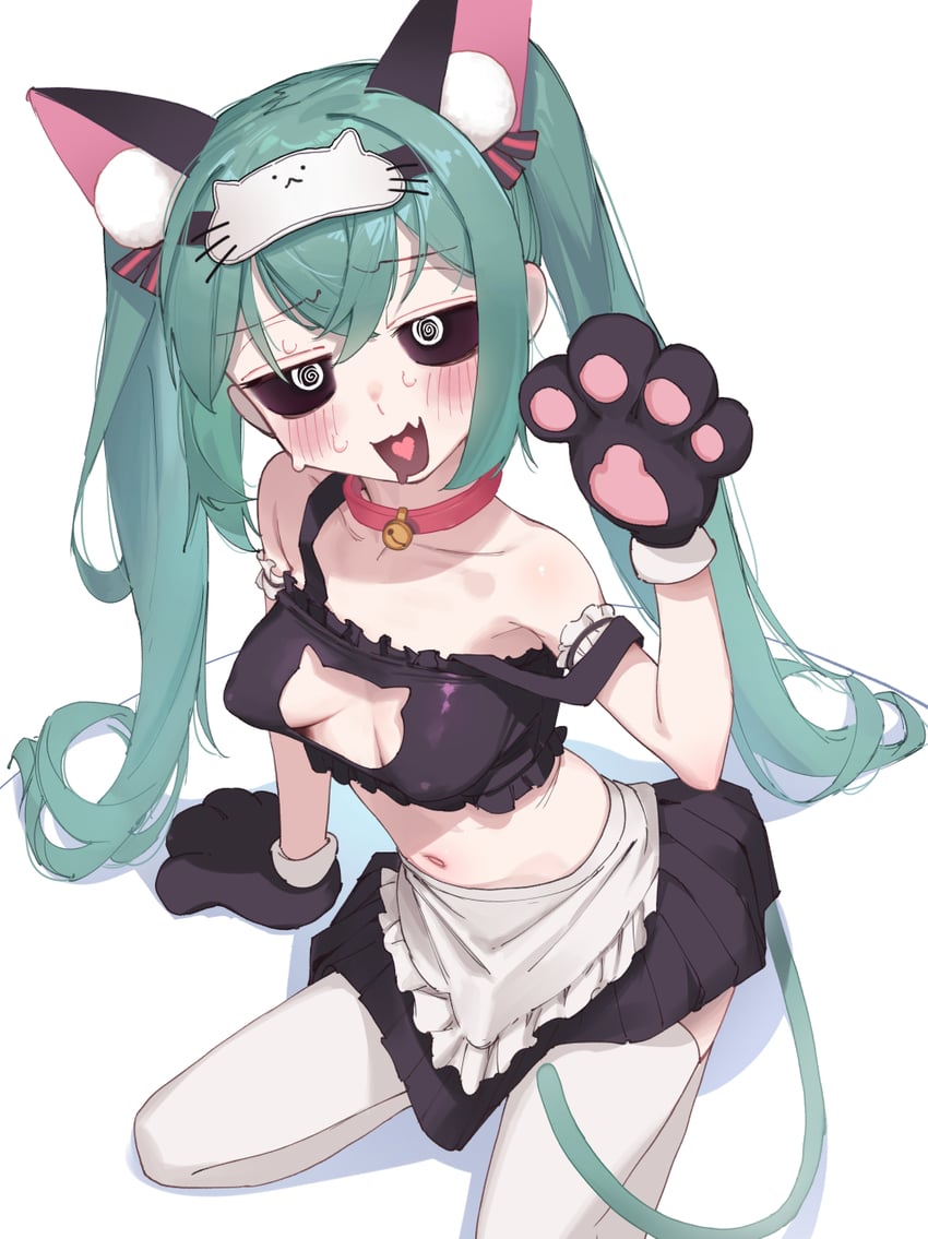 hatsune miku (vocaloid and 1 more) drawn by rikuhito_juusan