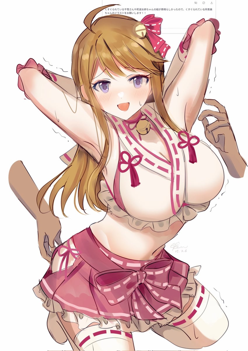 tokoro megumi (idolmaster and 2 more) drawn by kevn