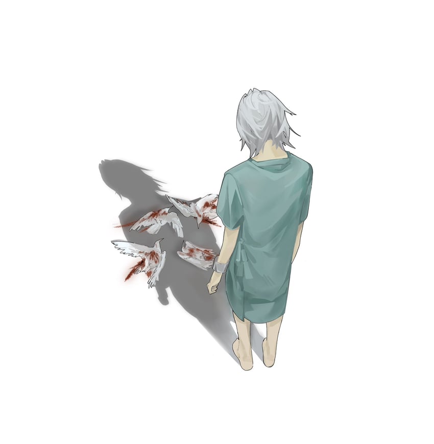 sephiroth (final fantasy and 2 more) drawn by lentymet