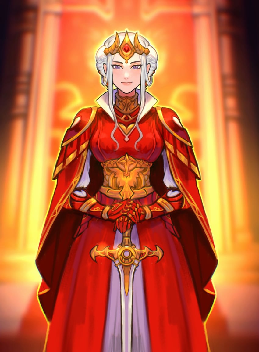 edelgard von hresvelg (fire emblem and 1 more) drawn by sethkiel