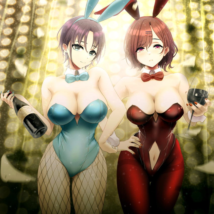 higuchi madoka and asakura toru (idolmaster and 1 more) drawn by sakurein
