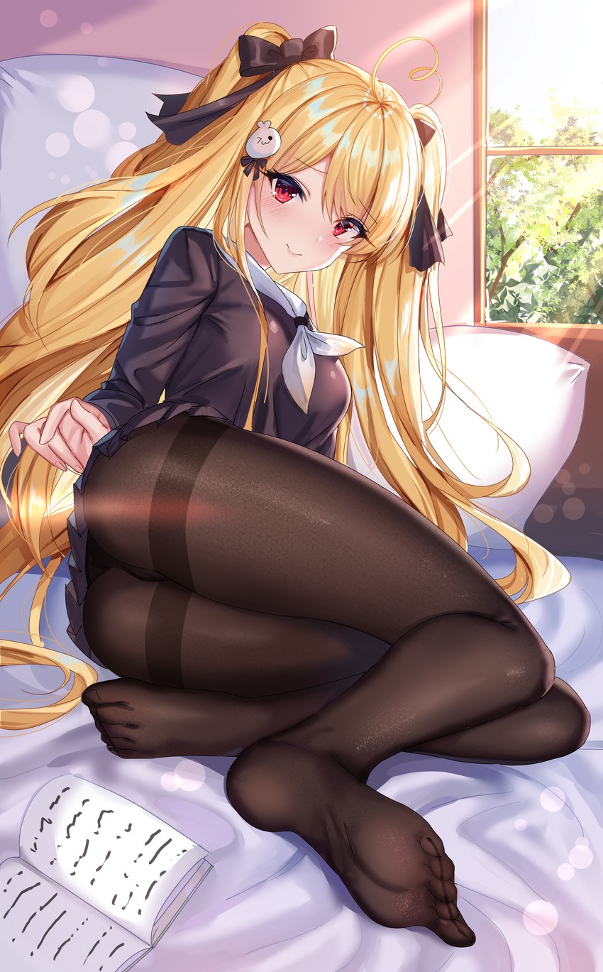 tokisaki asaba (original) drawn by niliu_chahui and shanguier