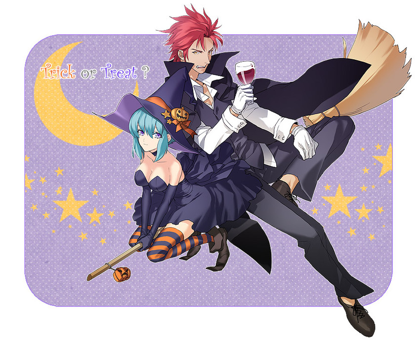 zessica wong and kagura demuri (aquarion and 1 more) drawn by mogutanabe
