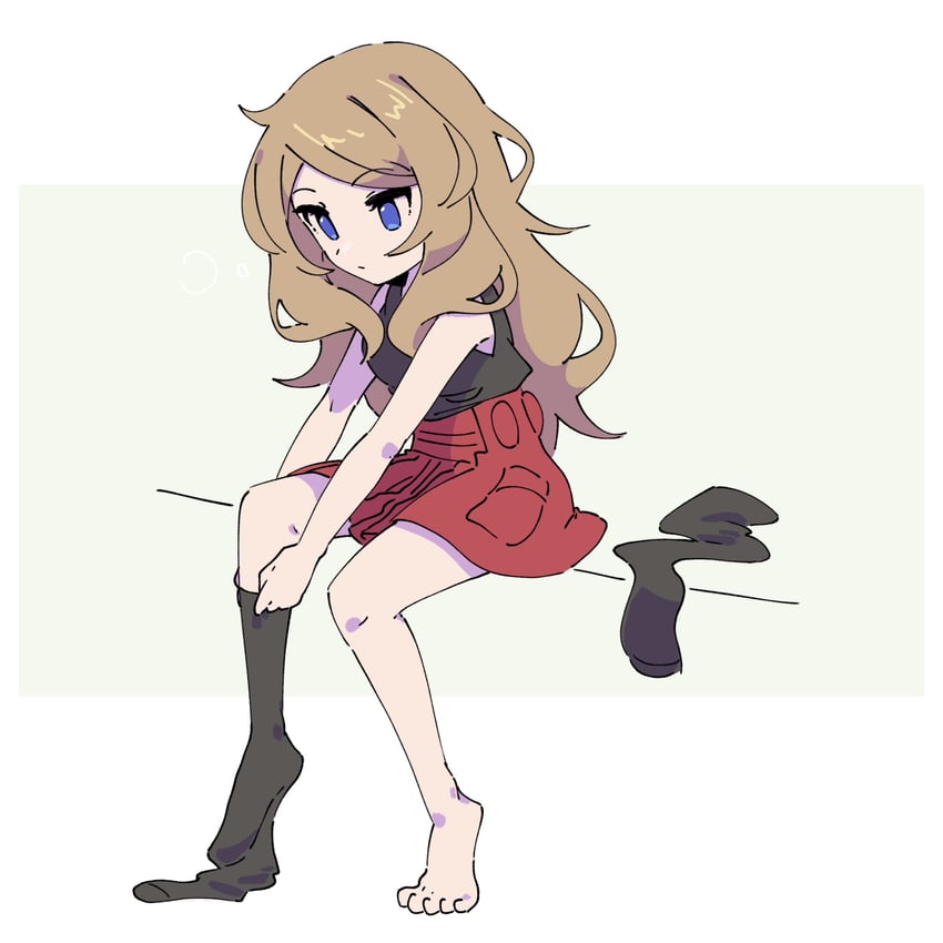serena (pokemon and 1 more) drawn by omochi_(omotimotittona3)