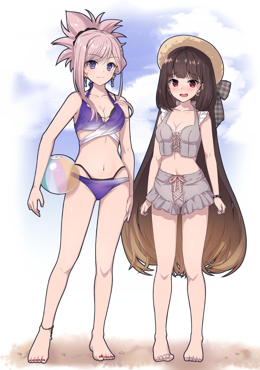 miyamoto musashi and osakabehime (fate and 1 more) drawn by hane_yuki