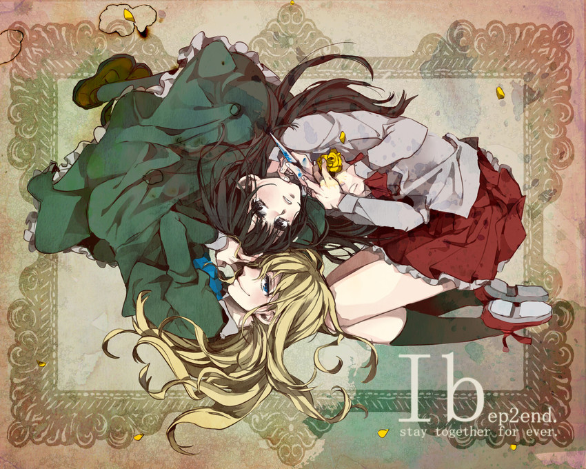 ib and mary (ib) drawn by ehoumaki_otoko