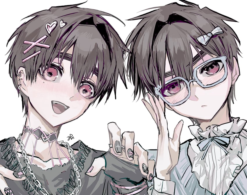 aijou rentarou (kimi no koto ga dai dai dai dai daisuki na 100-nin no kanojo) drawn by user_ynaz4223