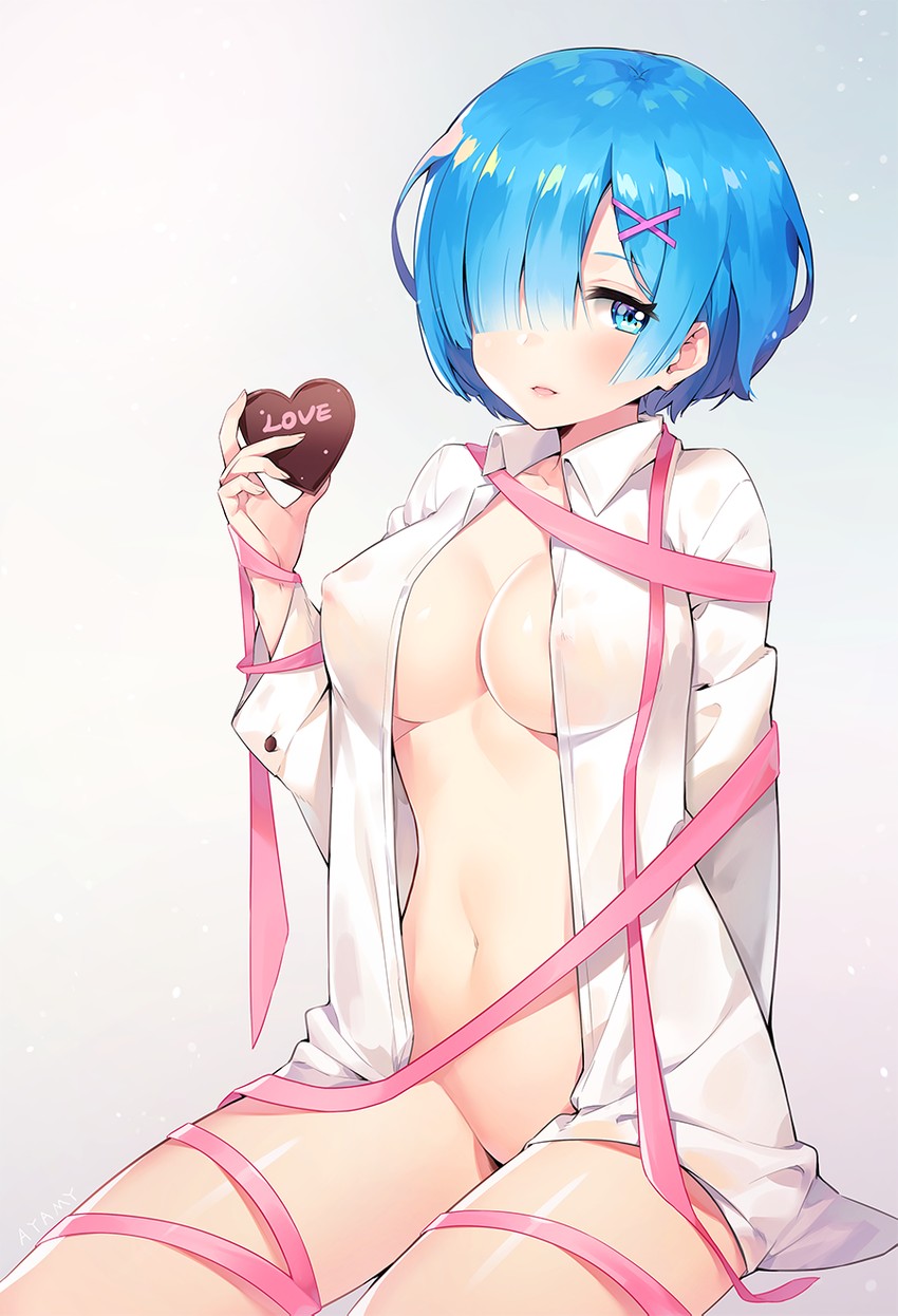 rem (re:zero kara hajimeru isekai seikatsu) drawn by ayamy