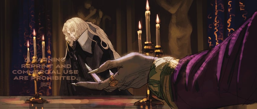 alucard and olrox (castlevania and 1 more) drawn by tanaka_(is2_p)