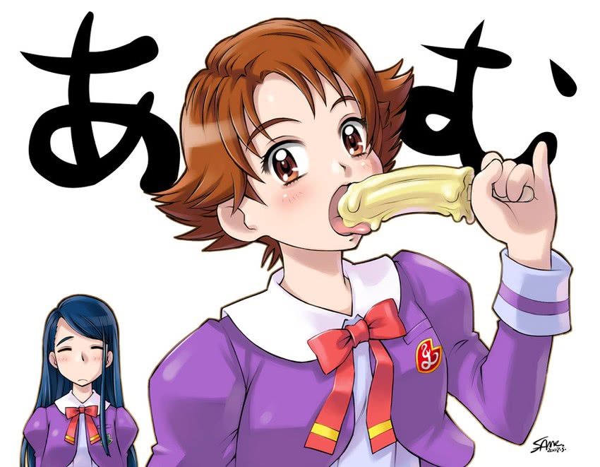 minazuki karen and natsuki rin (precure and 1 more) drawn by sameha_ikuya