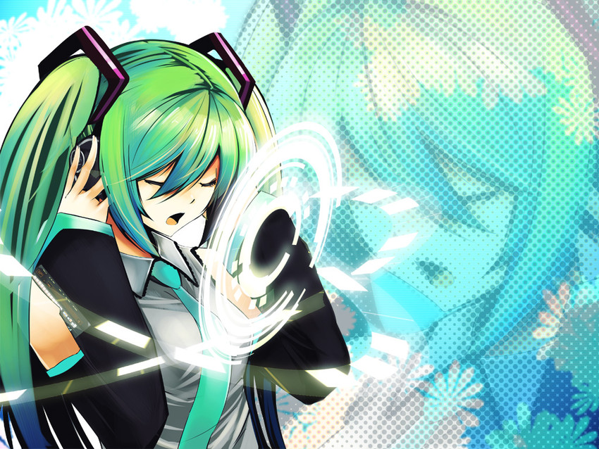 hatsune miku (vocaloid) drawn by nirai_kanai