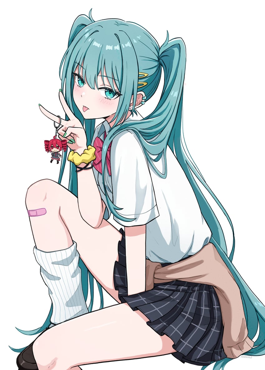 hatsune miku and kasane teto (vocaloid and 1 more) drawn by suoniko