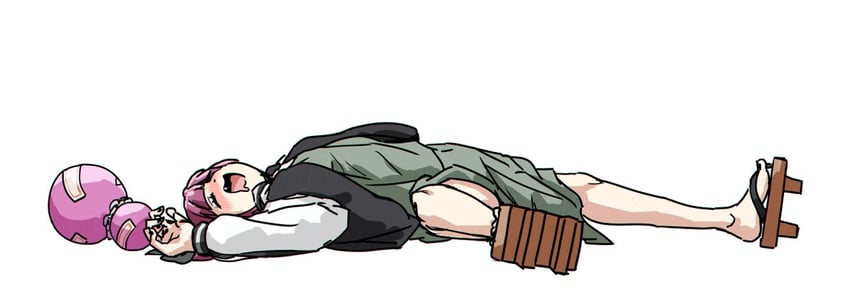 hiroi kikuri and chin gentsai (touhou and 2 more) drawn by torako_(toramaru)