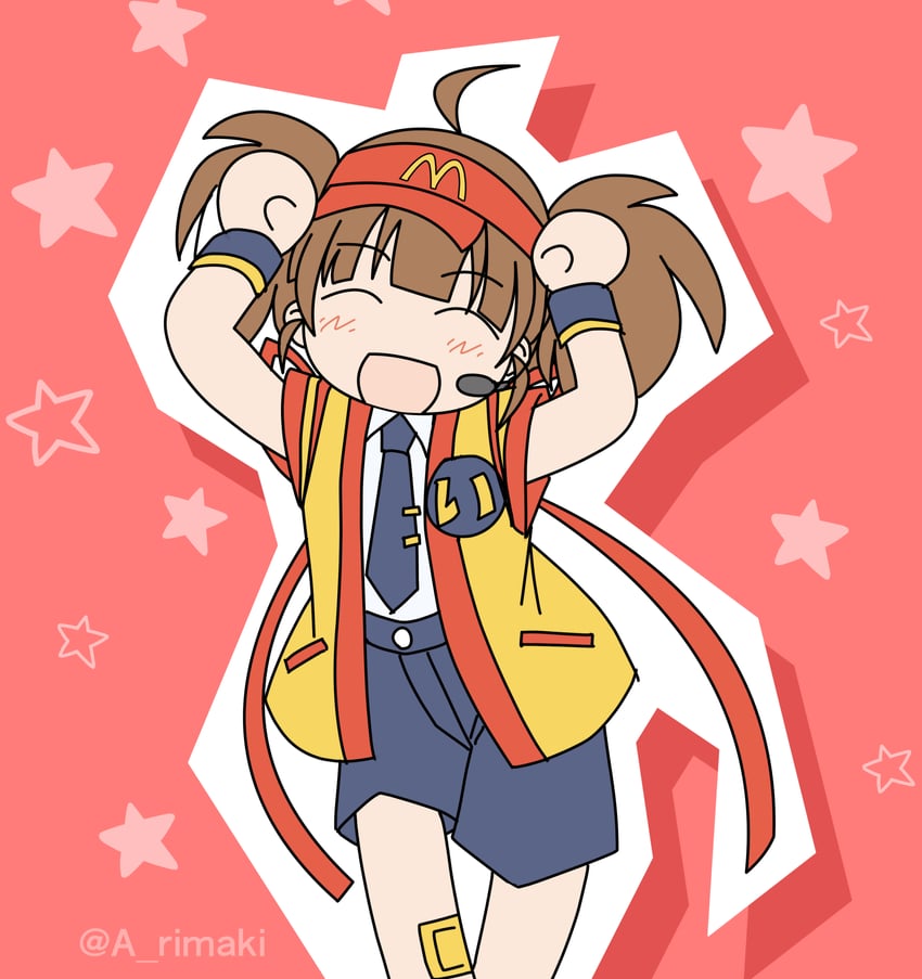 imadake dabuchi tabemi (mcdonald's) drawn by a_rimaki