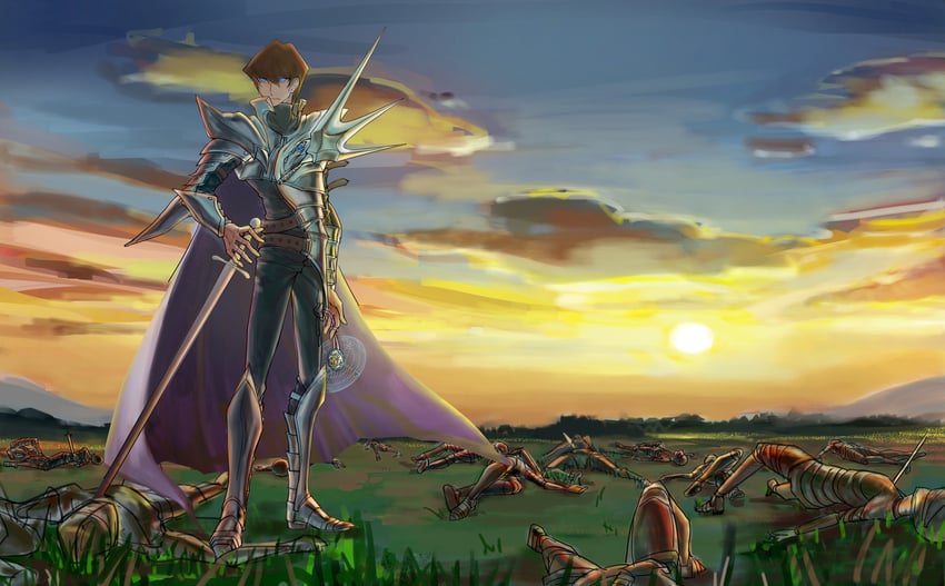 kaiba seto (yu-gi-oh! and 1 more) drawn by laneearashi