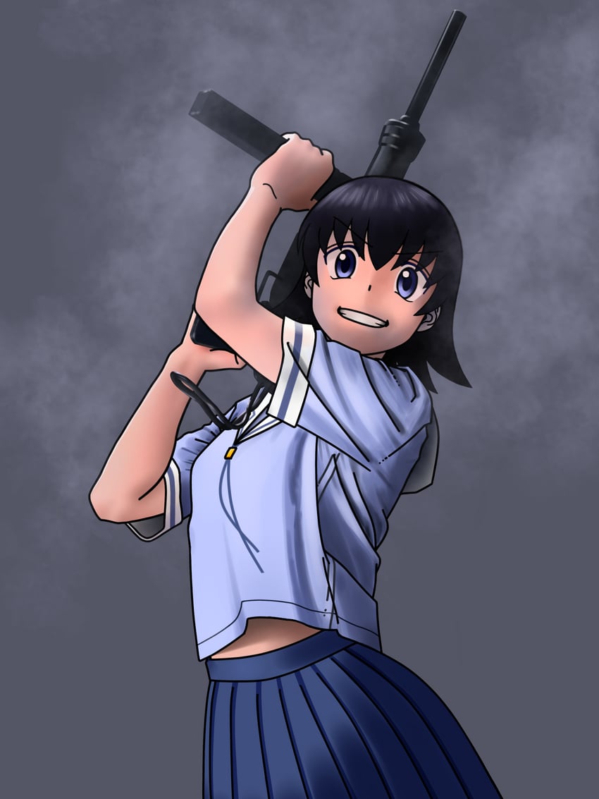 takino tomo (azumanga daioh and 1 more) drawn by irohasu_(user_jszp4485)