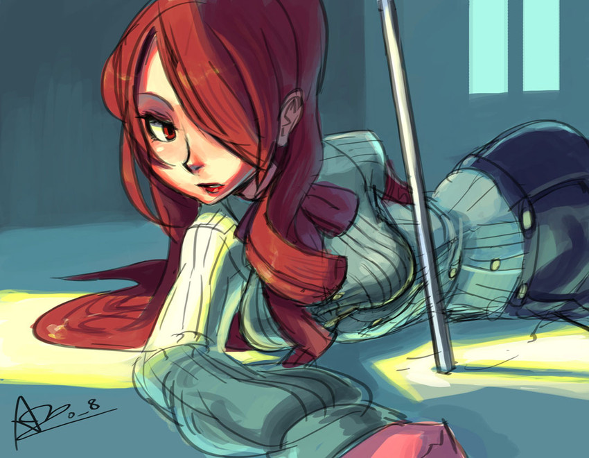 kirijou mitsuru (persona and 1 more) drawn by alex_ahad