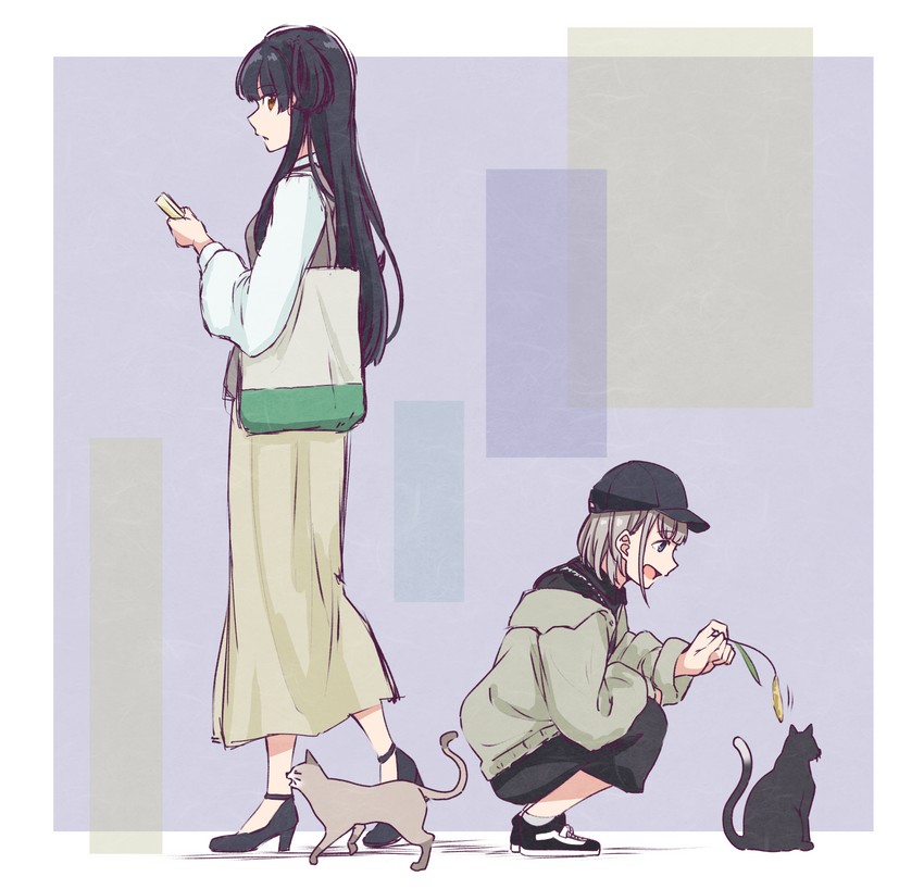 mayuzumi fuyuko and serizawa asahi (idolmaster and 1 more) drawn by kotobuki_haruki
