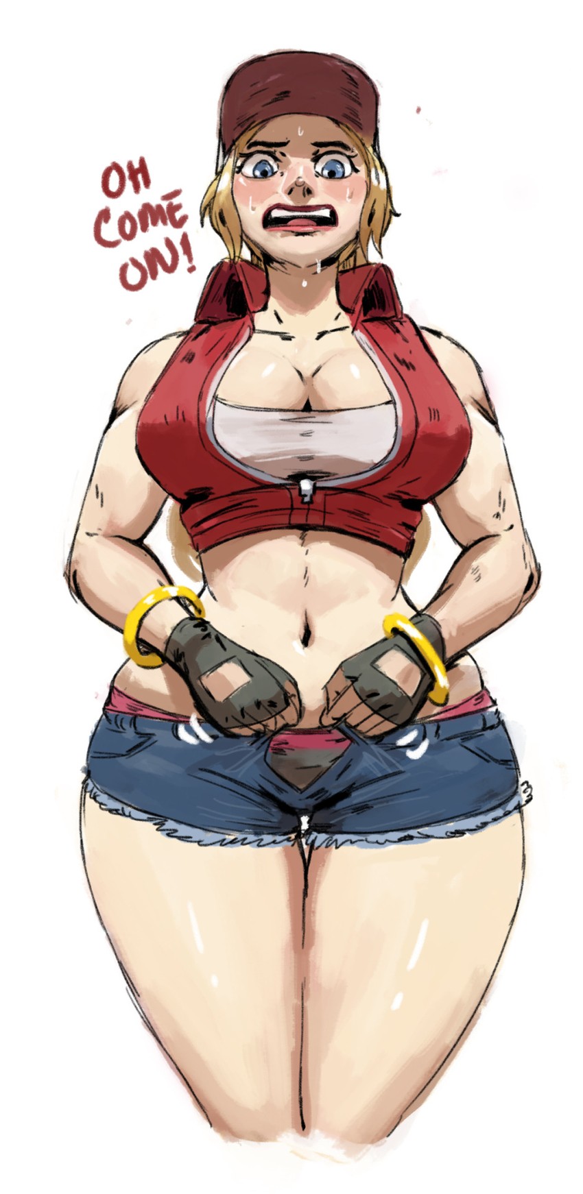 terry bogard (fatal fury and 1 more) drawn by redblacktac