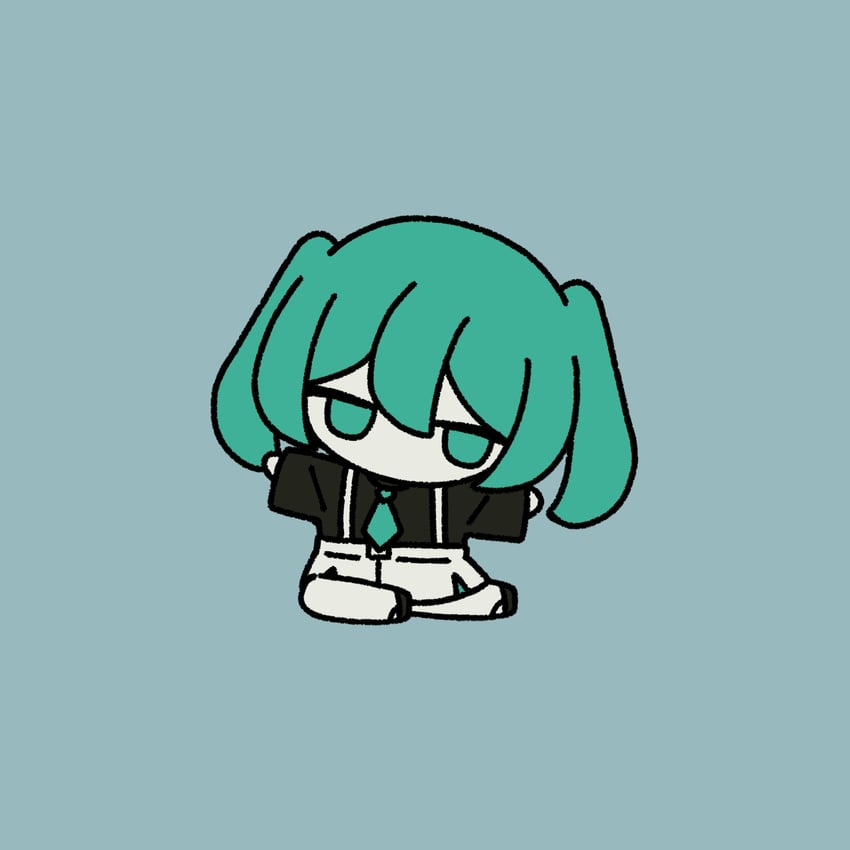 hatsune miku (vocaloid and 1 more) drawn by mei_(meiday_mise)