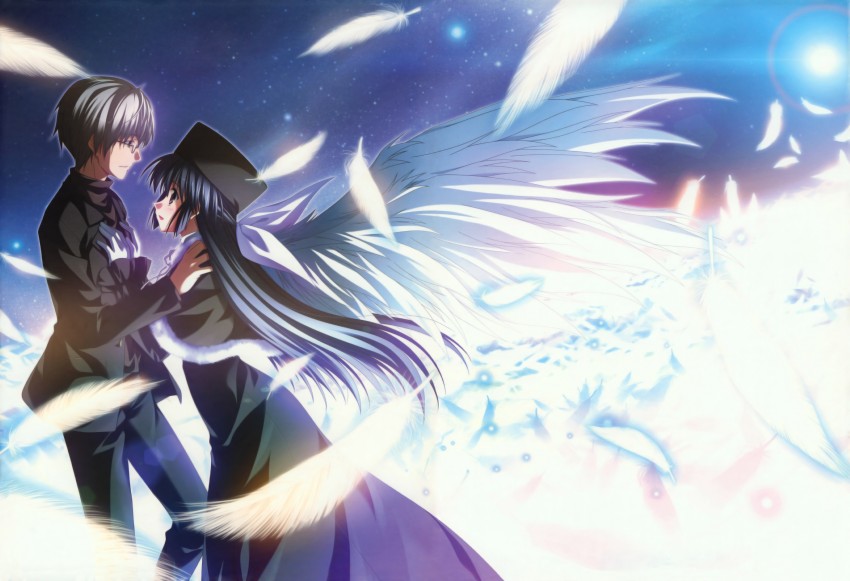 amamiya yuuko and himura yuu (ef) drawn by nanao_naru