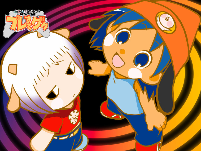 parappa, lammy, guu, and hare (parappa the rapper and 2 more)