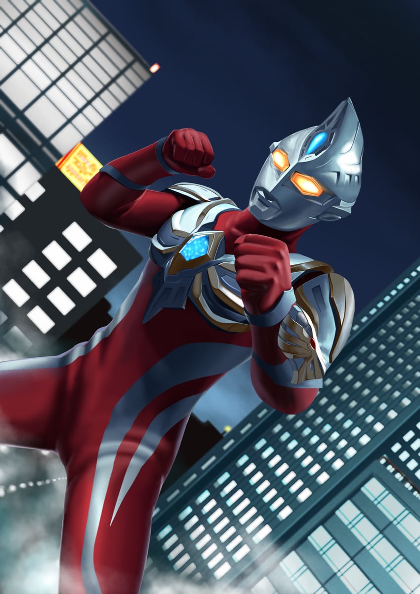 ultraman max (ultra series and 1 more) drawn by mefi_ra_es