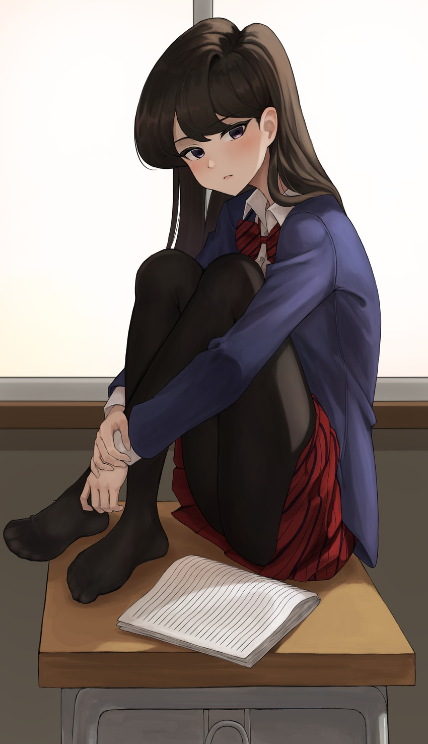 komi shouko (komi-san wa komyushou desu) drawn by angdo_(kakajo26)