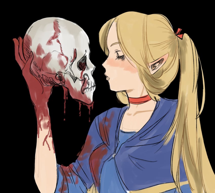 marcille donato and falin touden (dungeon meshi) drawn by y4ntaoist