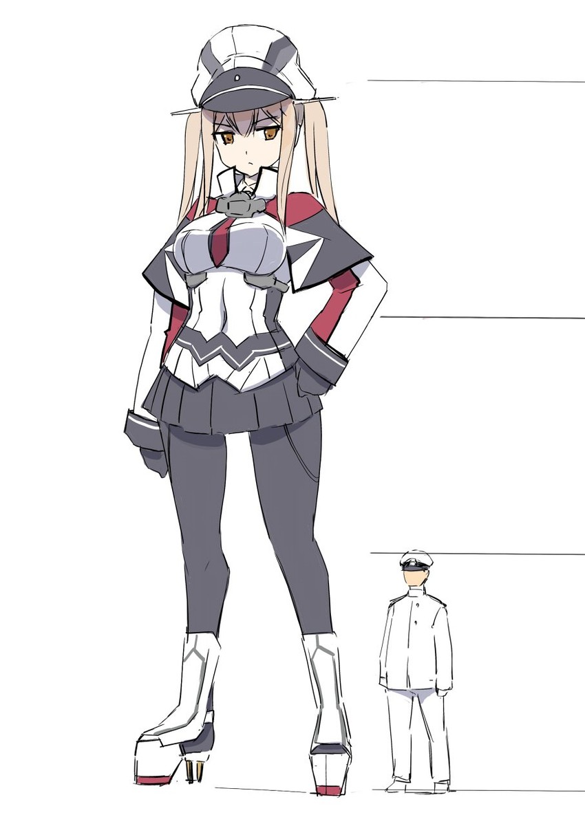 admiral and graf zeppelin (kantai collection) drawn by seo_tatsuya