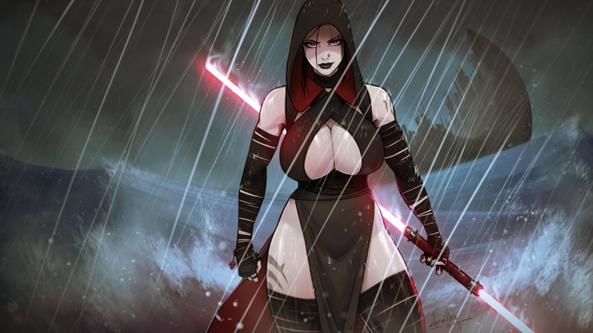 rey (star wars) drawn by devilhs