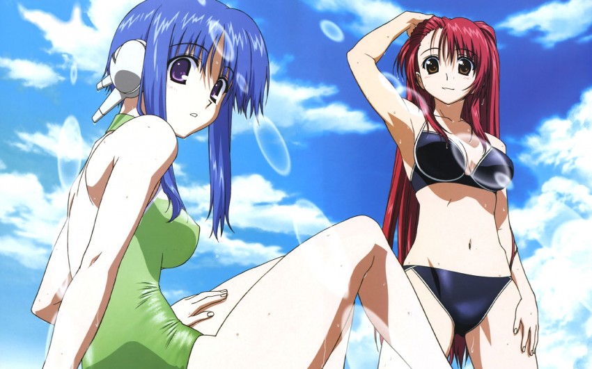 kousaka tamaki and ilfa (to heart and 2 more) drawn by yanagisawa_masahide