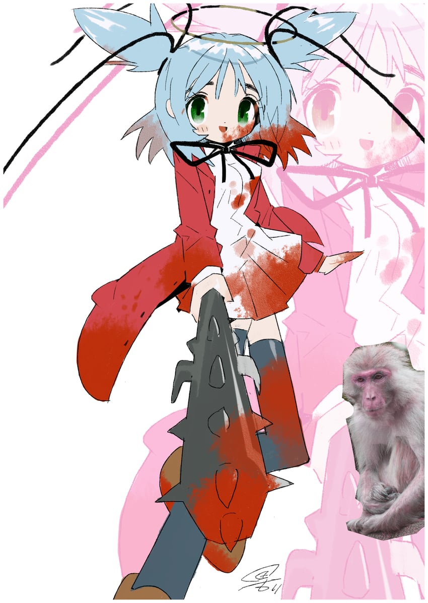 mitsukai dokuro (bokusatsu tenshi dokuro-chan) drawn by maymay_pic
