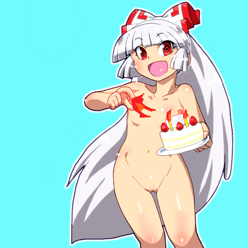 fujiwara no mokou (touhou) drawn by gomi_ichigo