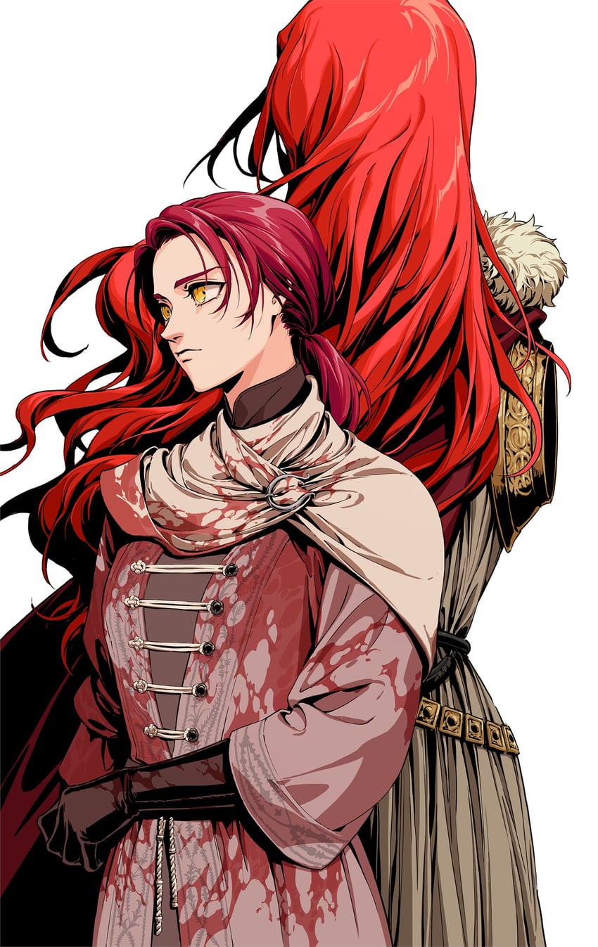 malenia blade of miquella and millicent (elden ring) drawn by mizuya