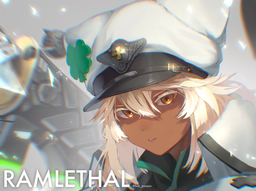 ramlethal valentine (guilty gear and 1 more) drawn by bsk_zoosun