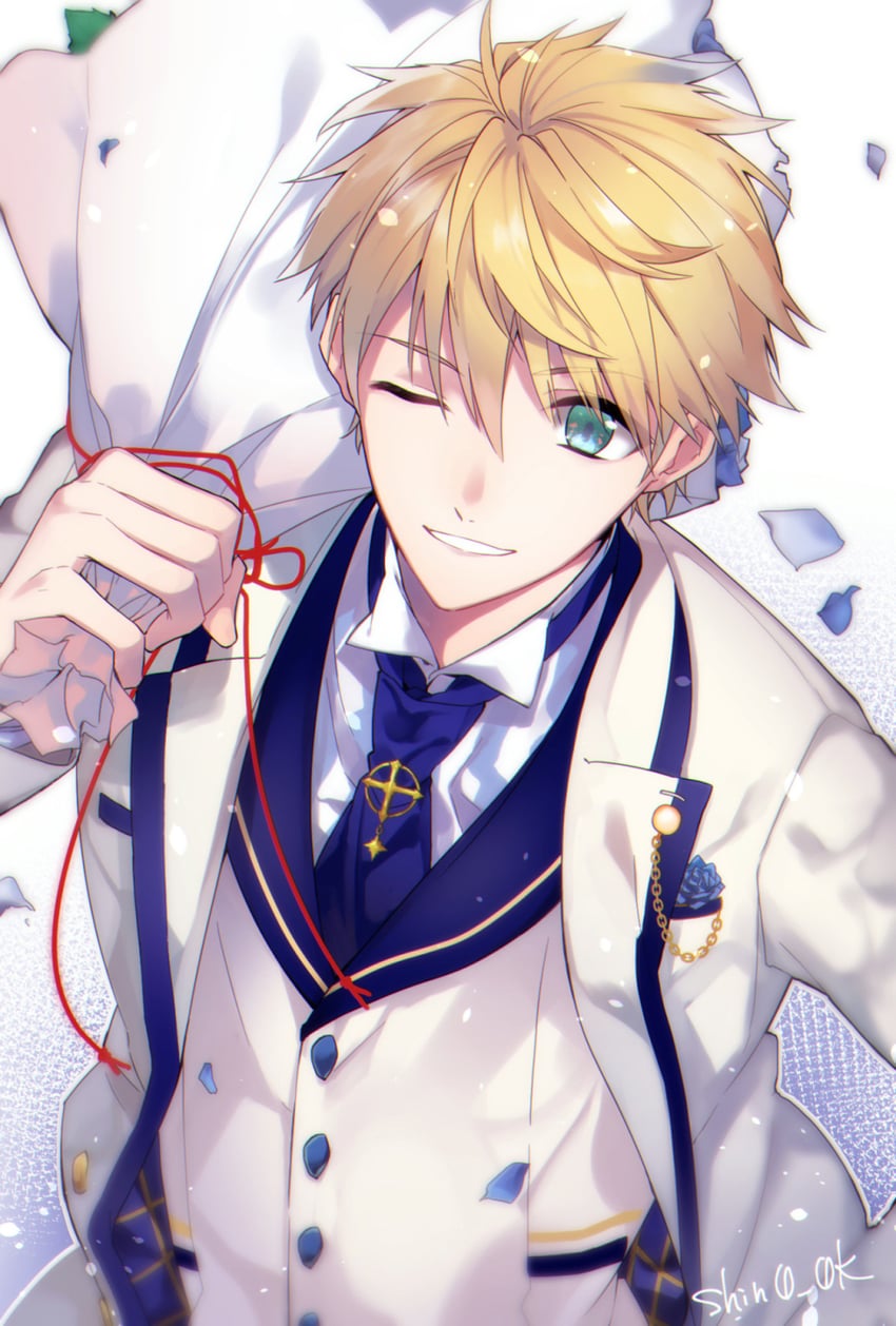 arthur pendragon (fate and 1 more) drawn by sasasaki