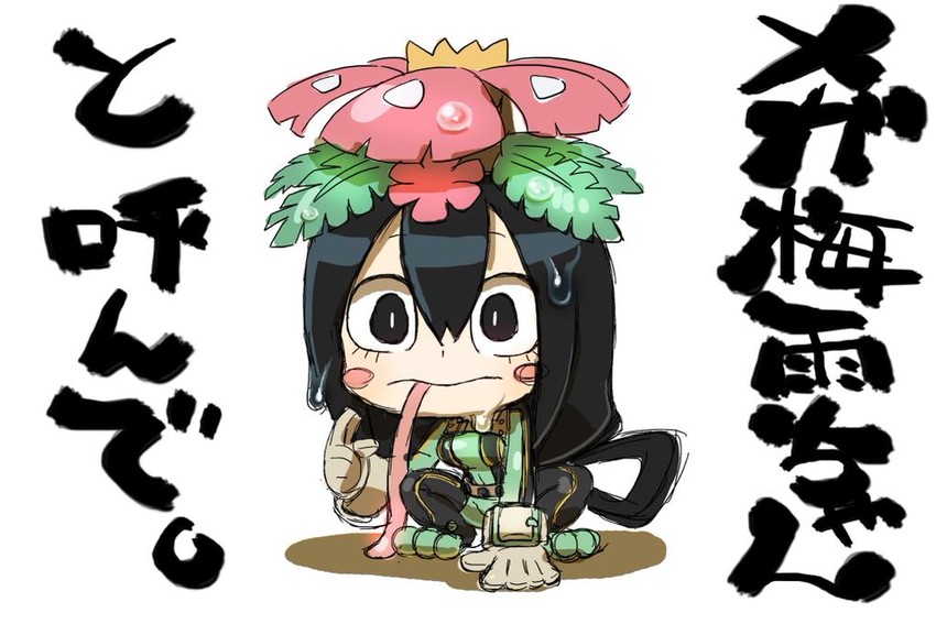 asui tsuyu and venusaur (pokemon and 1 more) drawn by chaki_(teasets)