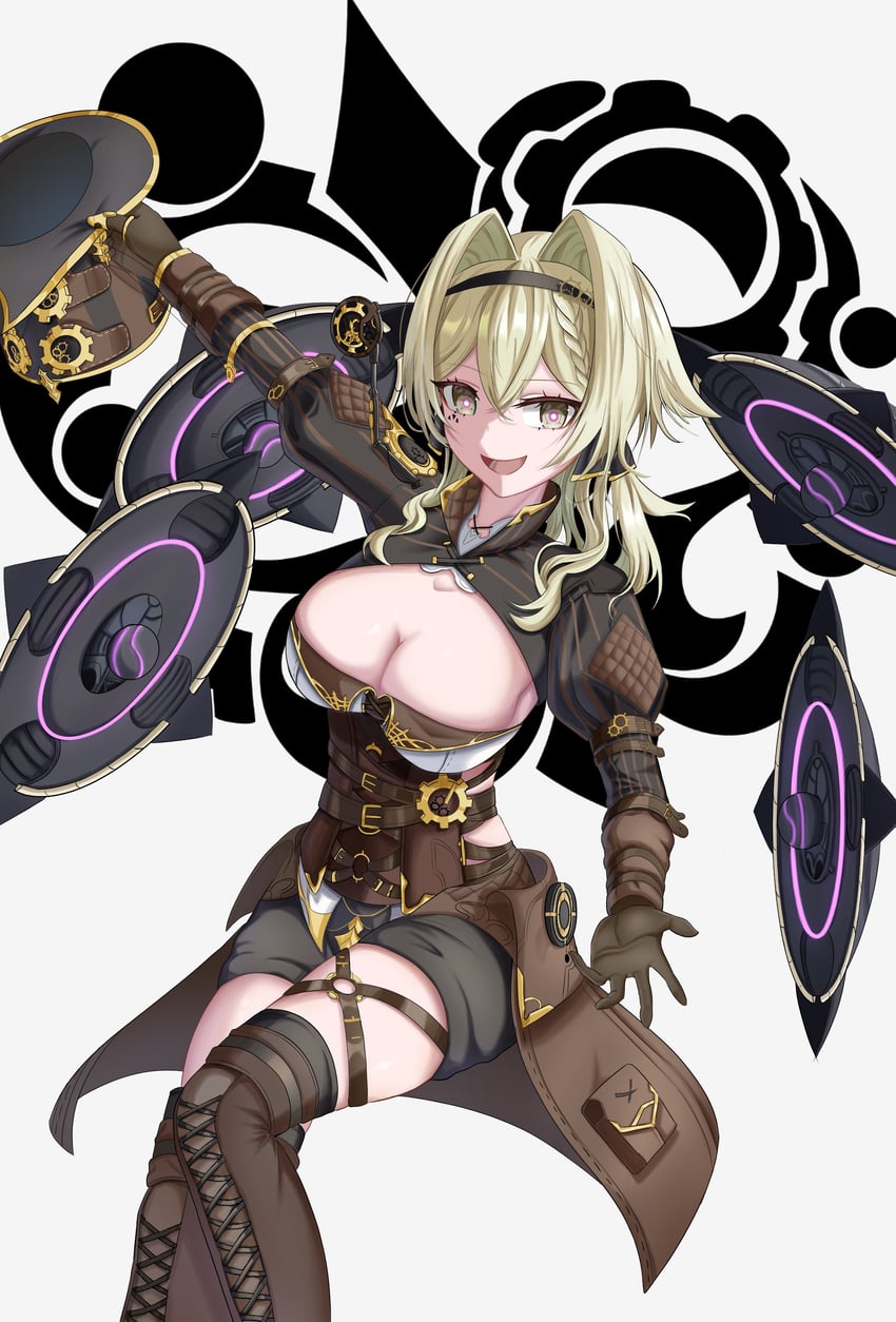 vill-v (honkai and 1 more) drawn by kic_ko