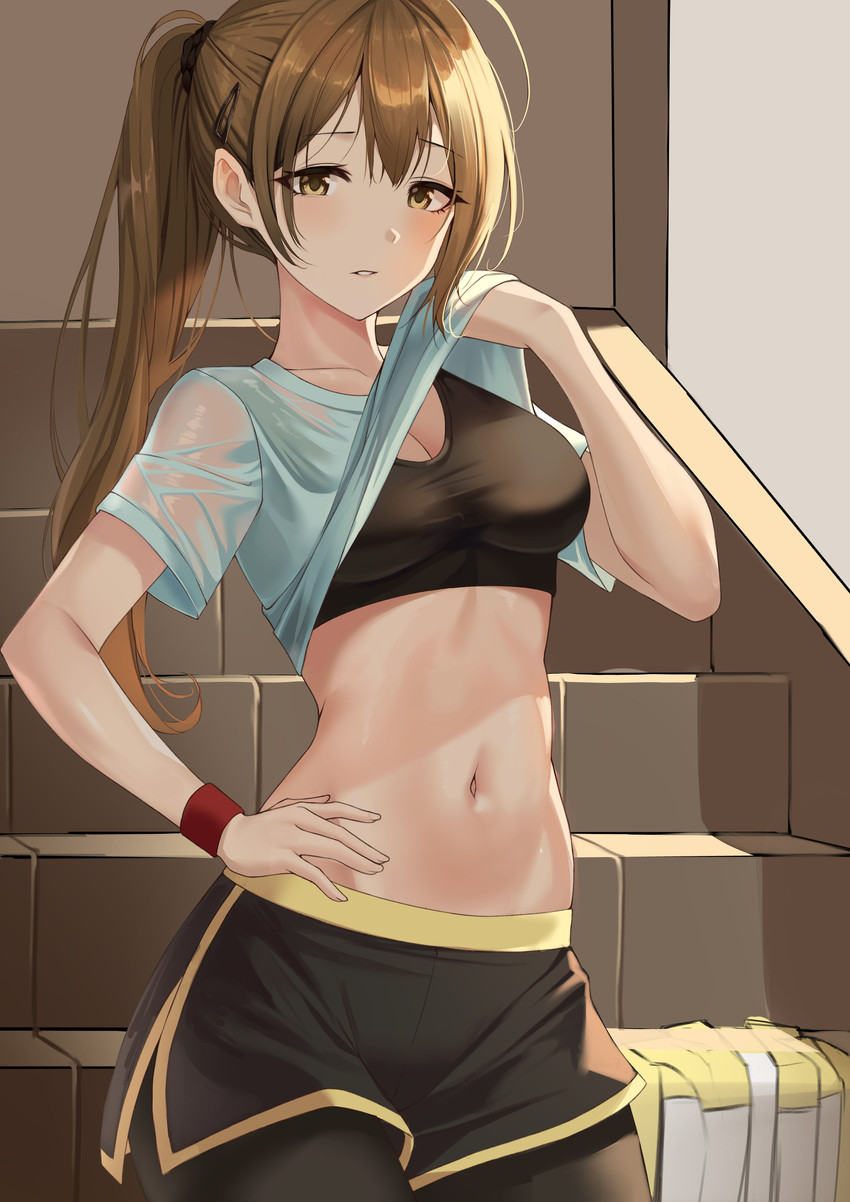 kuwayama chiyuki (idolmaster and 1 more) drawn by yuzb