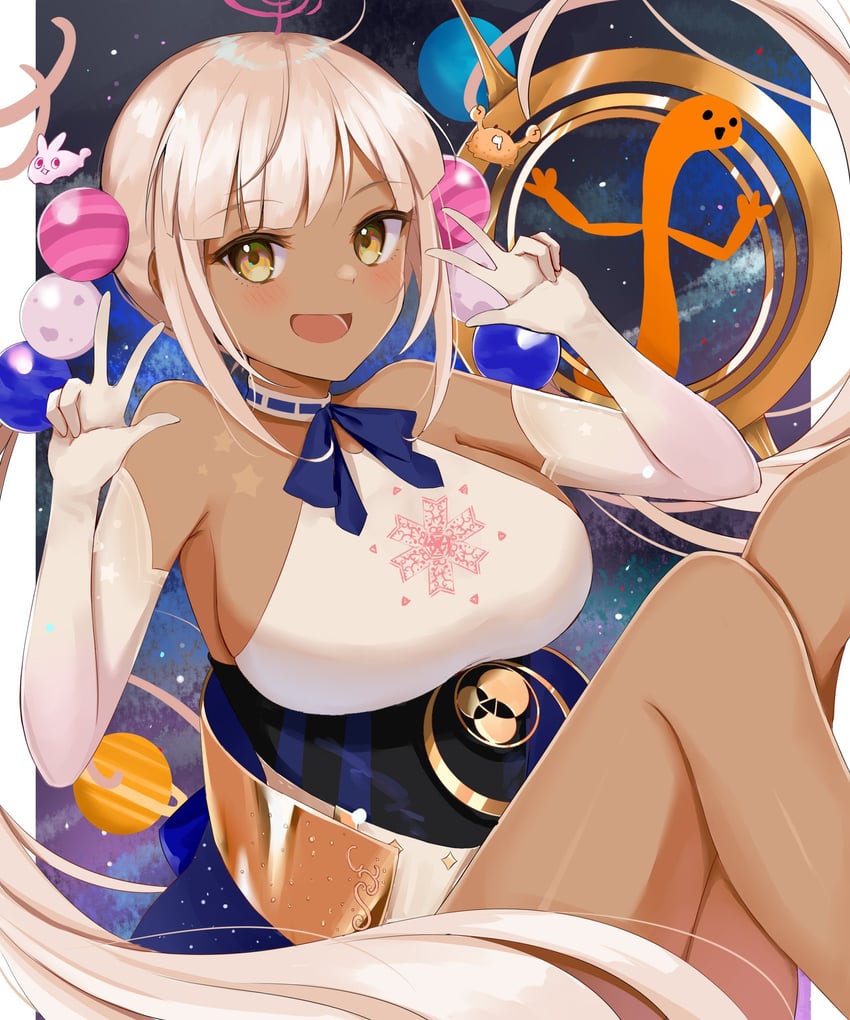 tsukumo sana (hololive and 1 more) drawn by swon_(joy200892)