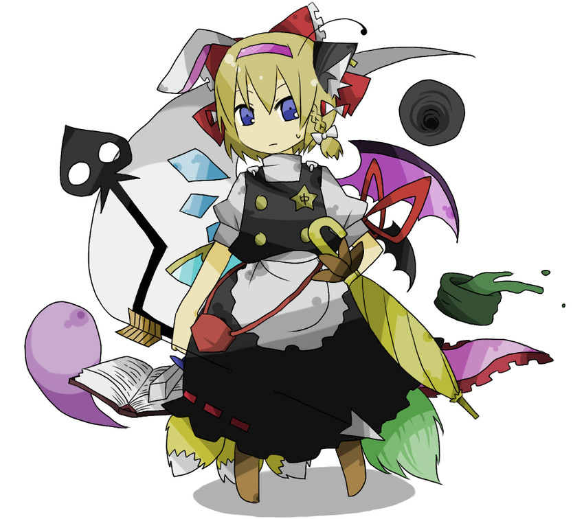 hakurei reimu, kirisame marisa, remilia scarlet, flandre scarlet, izayoi sakuya, and 22 more (touhou) drawn by marisu