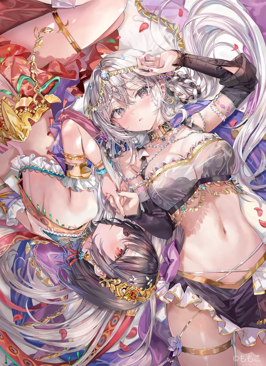 odoriko01 and odoriko03 (original) drawn by momoko_(momopoco)