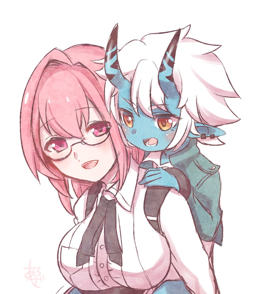 tsukishiro yanagi and soukaku (zenless zone zero) drawn by aroze