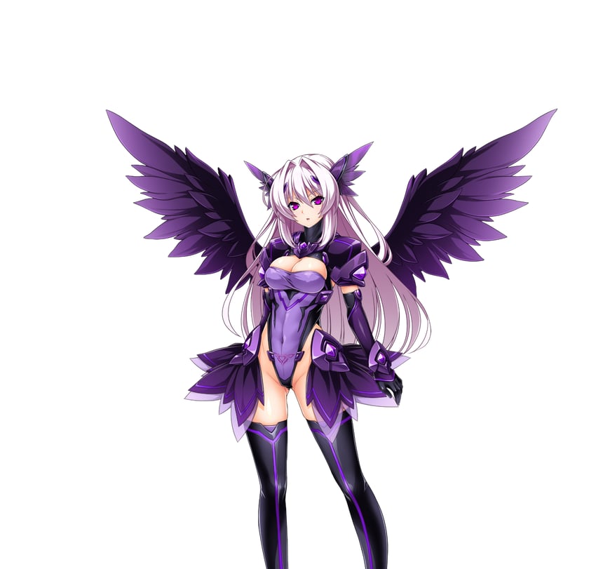 katsuragi marina and dark exs-tia (kouyoku senki exs-tia) drawn by inoino