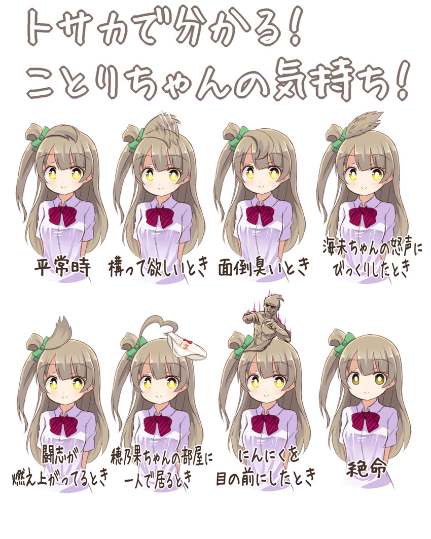 minami kotori (love live! and 2 more) drawn by shipii_(jigglypuff)